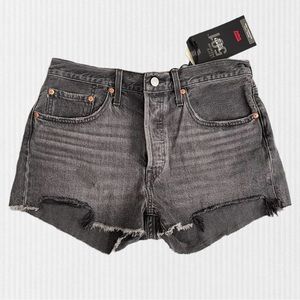 Levi’s Original 501 Black Jean Shorts